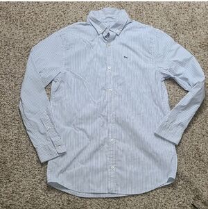 Vineyard Vines Blue and White Classic Casual Shirt